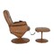 Flash Furniture Cason Massaging Adjust Recliner w/Deep Side Pockets and Ottoman w/Wrapped Base, Brown LeatherSoft BT-753P-MASSAGE-CGN-GG - alternate 10